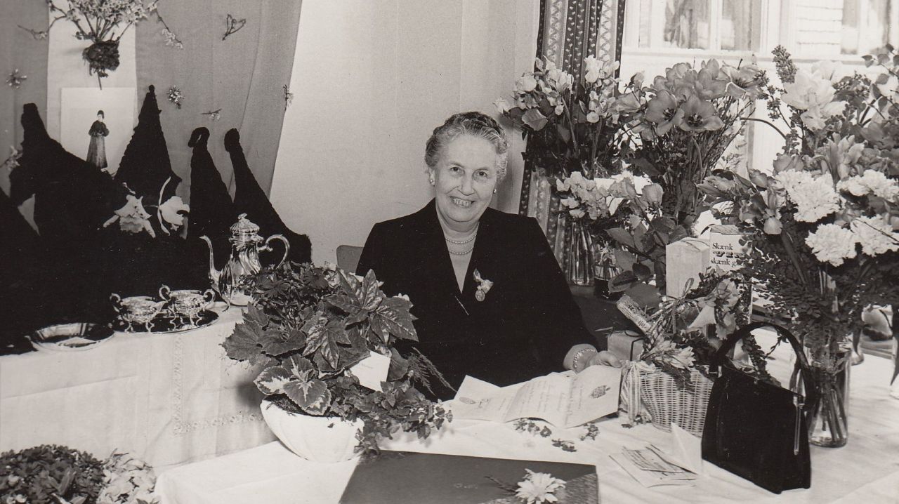 Olga Jessens 50-års jubilæum – 1957