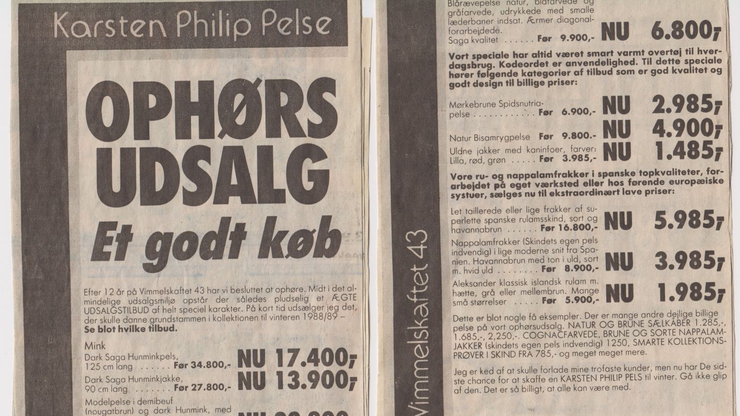 Farvel til detail 1988