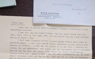 Eske Hansens tilbageblik 1952