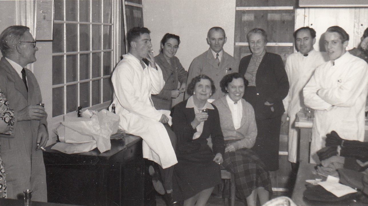 Fest på lageret ca. 1950