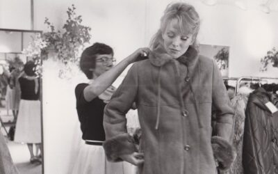 Invitation til modeshow 1978-9