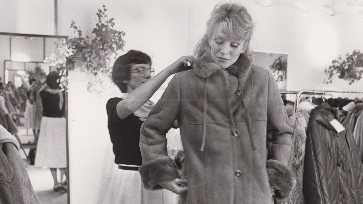 Invitation til modeshow 1978-9